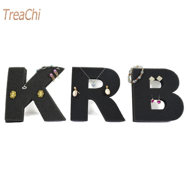 20 см большие пенопластовые буквы Наклейка Настенная Слова черная губка с