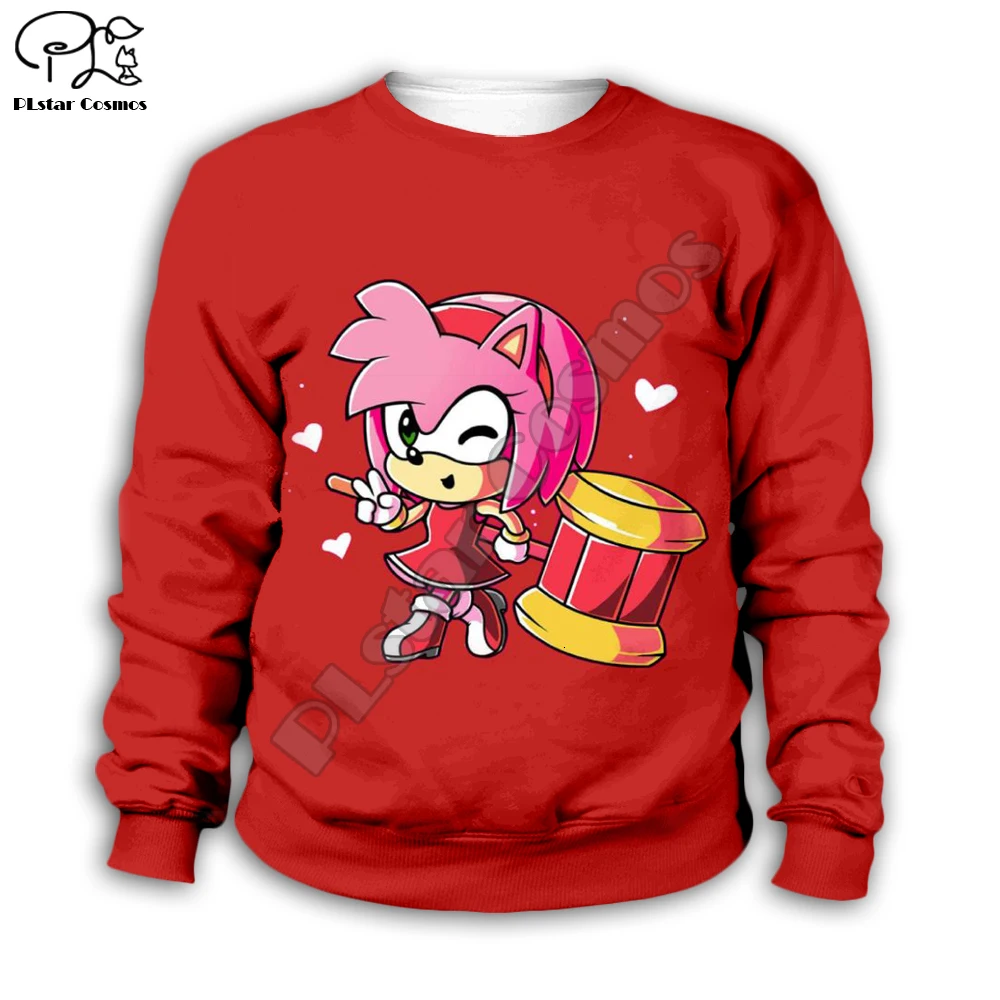 

Kids Cloth Anime Super Sonic Cartoon 3d hoodies/boy sweatshirt Cartoon Hot Movie style-5
