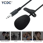 3,5 мм аудио разъем петличный отворотгусиная шея микрофон конденсаторный микрофон 2 м кабель для IPhone Android смартфонiPadDSLR