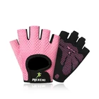 Велосипедные перчатки Half Vrouwen Zomer, спортивные противоударные перчатки, нескользящие перчатки для горных велосипедов