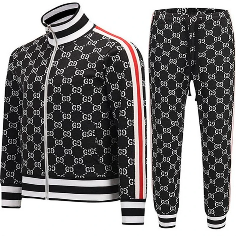 Повседневный мужской спортивный костюм 2021 брендовый для фитнеса на весну и осень