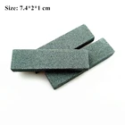 Миниатюрные ножницы для волос 7,4*2*1 см, точильный камень, шлифовальные инструменты для парикмахера, крючок для рыбы, абразивные ножницы для парикмахерской, точильный камень