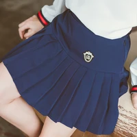 girls pleated skirts 2021 girl pur cotton skirts school clothes teenager girl skirt girls pleated skirt striped princess skirts