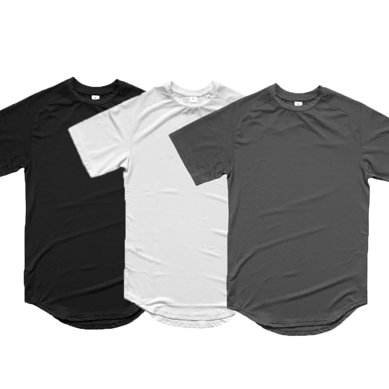 Футболка мужская сетчатая для бега тенниска быстросохнущая однотонная майка