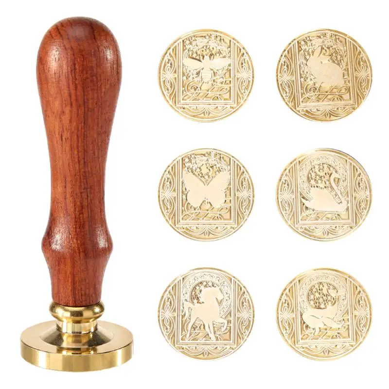 1 шт. деревянная печать в стиле ретро|Штампики| |