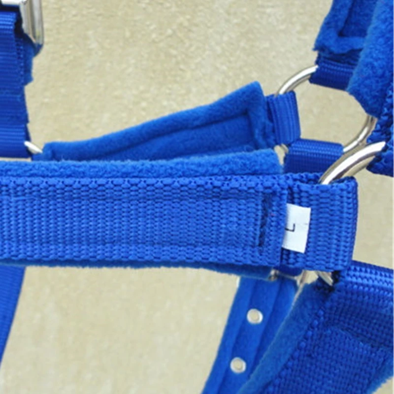 Синяя лямка для лошадей качественная красная оборудование лошадей|webbing tensioner|halter