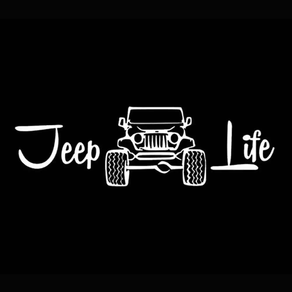 Водонепроницаемый Бампер Jeep Life для кузова автомобиля внедорожника переводная