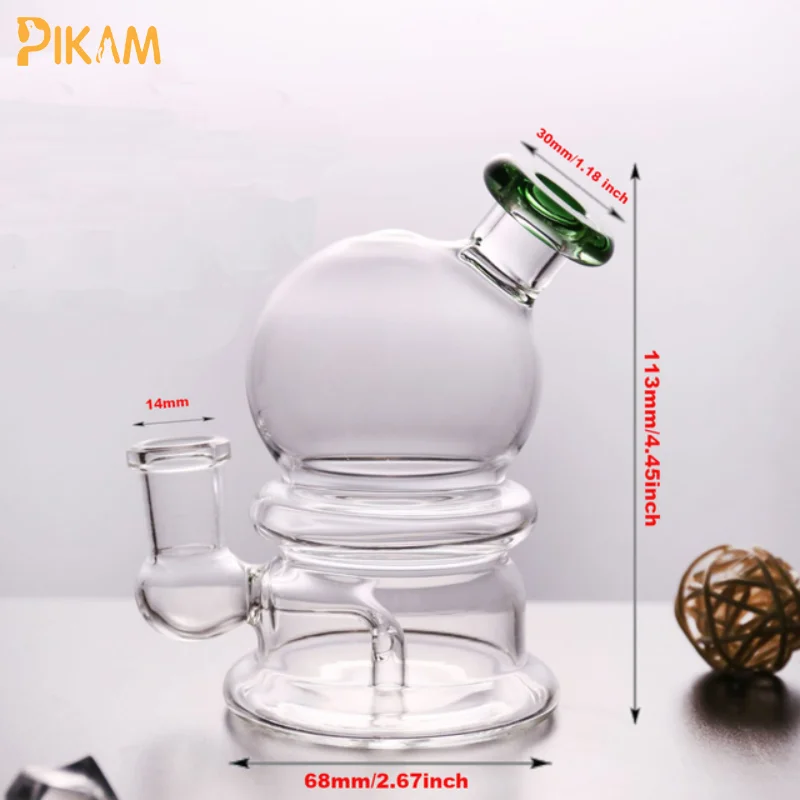 

PIKAM Glass Vase Precision Glass Tube Glass Oil Home Decorations Collection Toy Set Gift