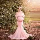 Платья для беременных для фотосессии беременных женщин платье Русалочки для фотосессии сексуальное платье макси для беременных