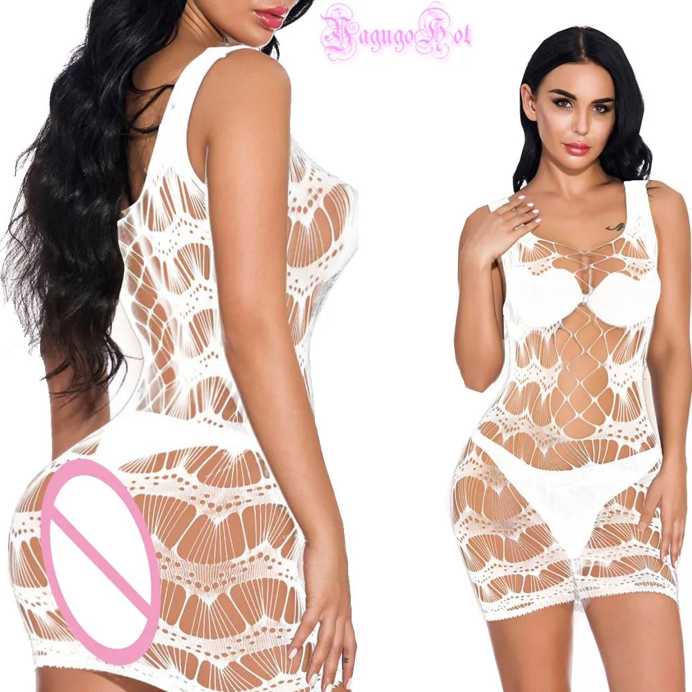 Сексуальные костюмы в сеточку с открытой чашкой Полосатое нижнее белье для танца