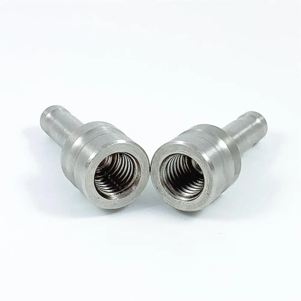 2 шт. адаптер из нержавеющей стали 25 мм pole FIT LEICA PRISM 5/8 &quotx 11 female thread to Dia.12 мм|Детали и