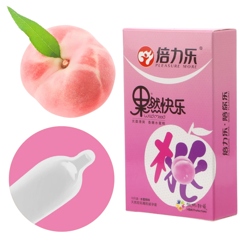 VATINE 10 Pcs/Box 6 Kinds Fruit Smooth Cock Condom Ejaculation Delayed Ultra Thin Lubricated Condoms Sex Toys for Men | Красота и