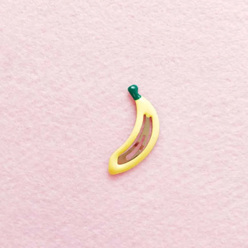 Модные детские заколки из металлического сплава BB для волос блестящие милые