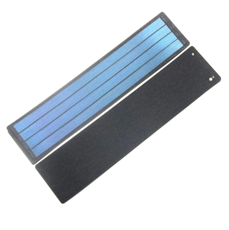 4 шт. водонепроницаемая 2 Вт 6 В гибкая солнечная панель аморфный кремниевый