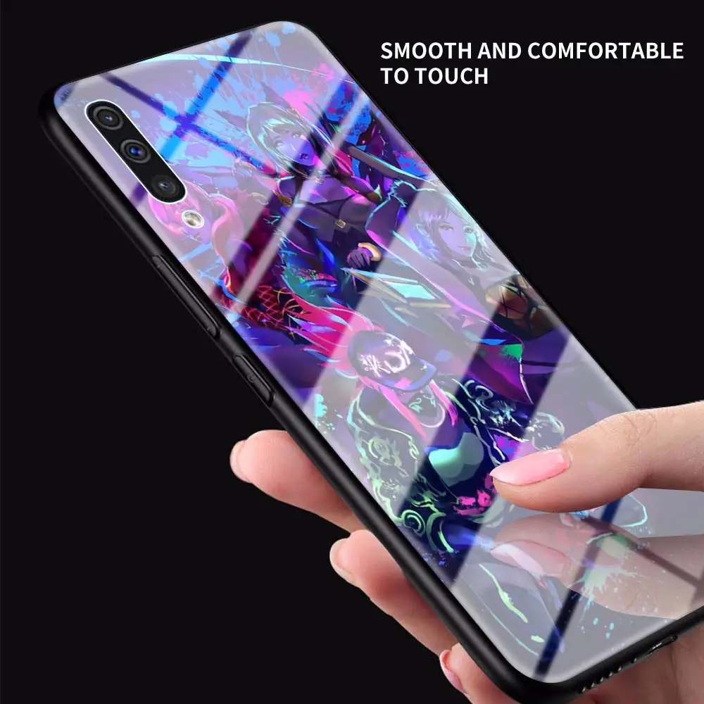 Стеклянный чехол для Samsung Galaxy A51 A50 A71 M31 A70 A10 A40 A30 A31 M51 противоударный телефона