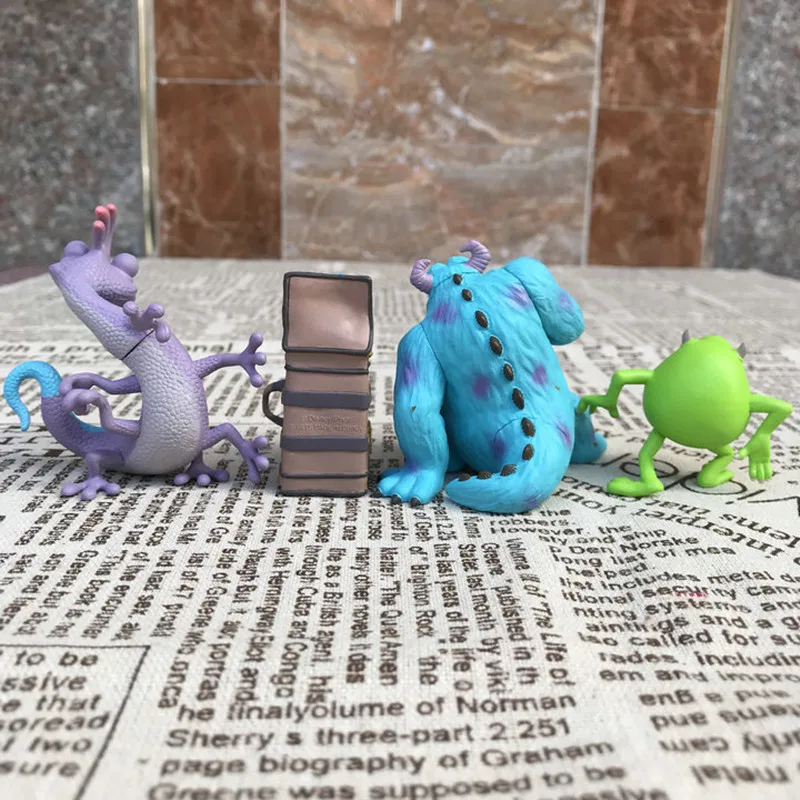 1 Набор/4 штуки 3-7 см Disney Monster University Sullivan Abramovich and big eye коллекция украшений для
