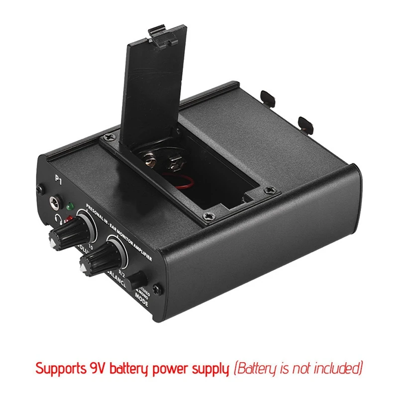 

Personal In-Ear Monitor Headphones Amplifier with XLR Inputs 3.5mm Output o Interface