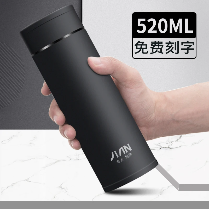 

Large Capacity Water Thermos Insulated Mug Stainless Steel Tumbler Water Bottle Korean Style304 Stainless Steel Tea Cup