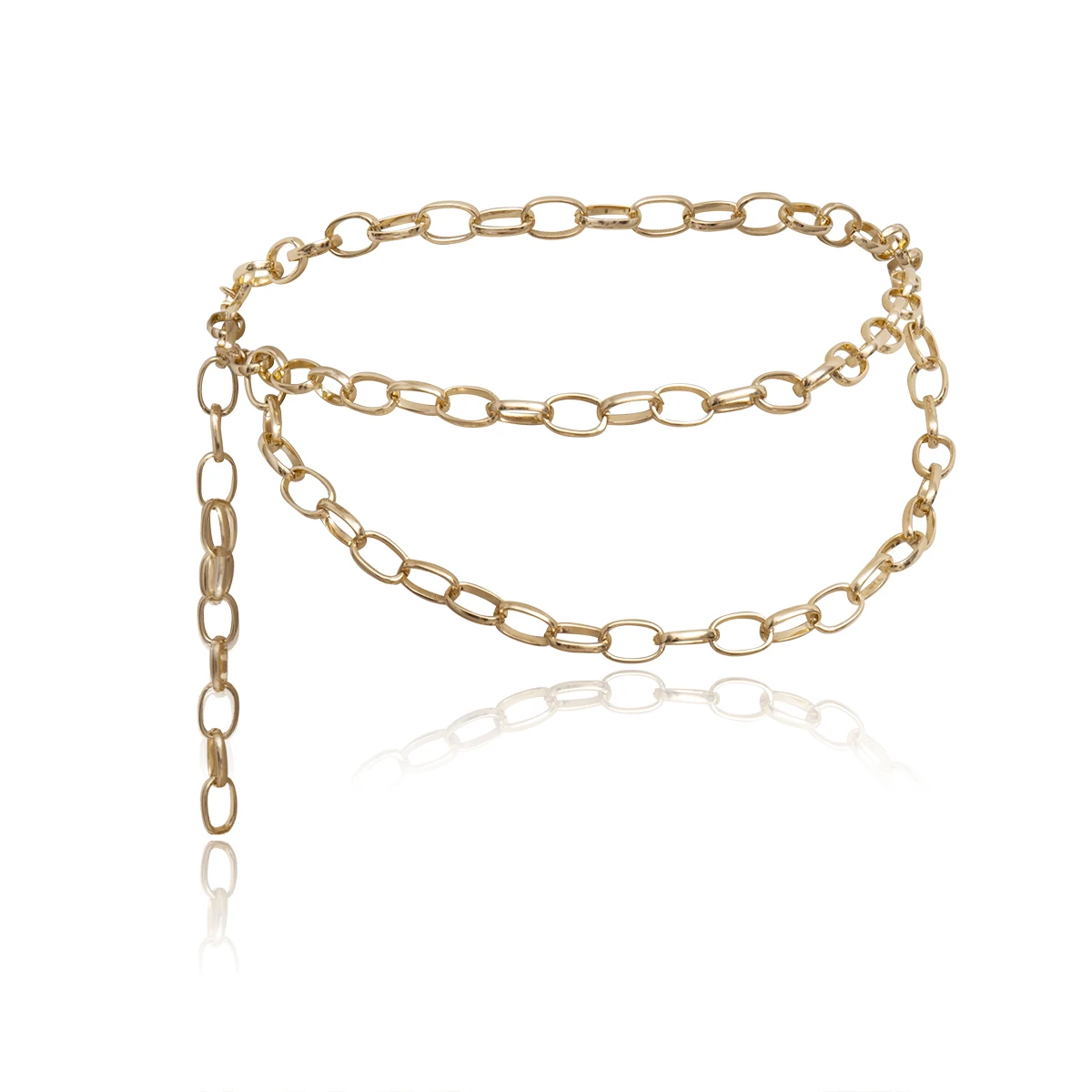 

Women Fashion Belt Waist Chain Hip High Waist Gold Metal Chain Chunky Fringes Body Chain For Femme Pendant Belts
