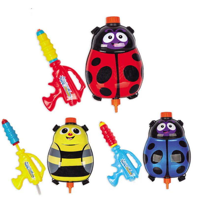 Летняя игрушка водяной пистолет рюкзак для мальчиков и девочек Водяные