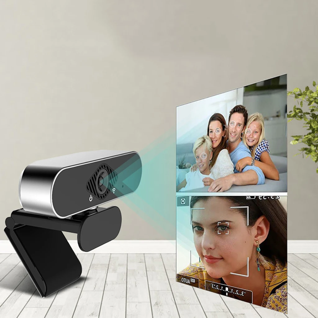 Портативная HD 1080P Веб камера PC USB Автофокус веб гибкая Видео живая обучающая для