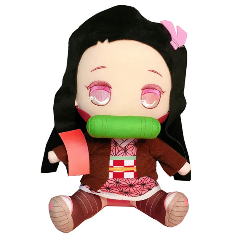 

Плюшевая игрушка, рассекающий демонов, незуко камадо, 26 см, Kimetsu no Yaiba Kawaii, милые аниме плюшевые детские игрушки для мальчиков и девочек, подарок на день рождения