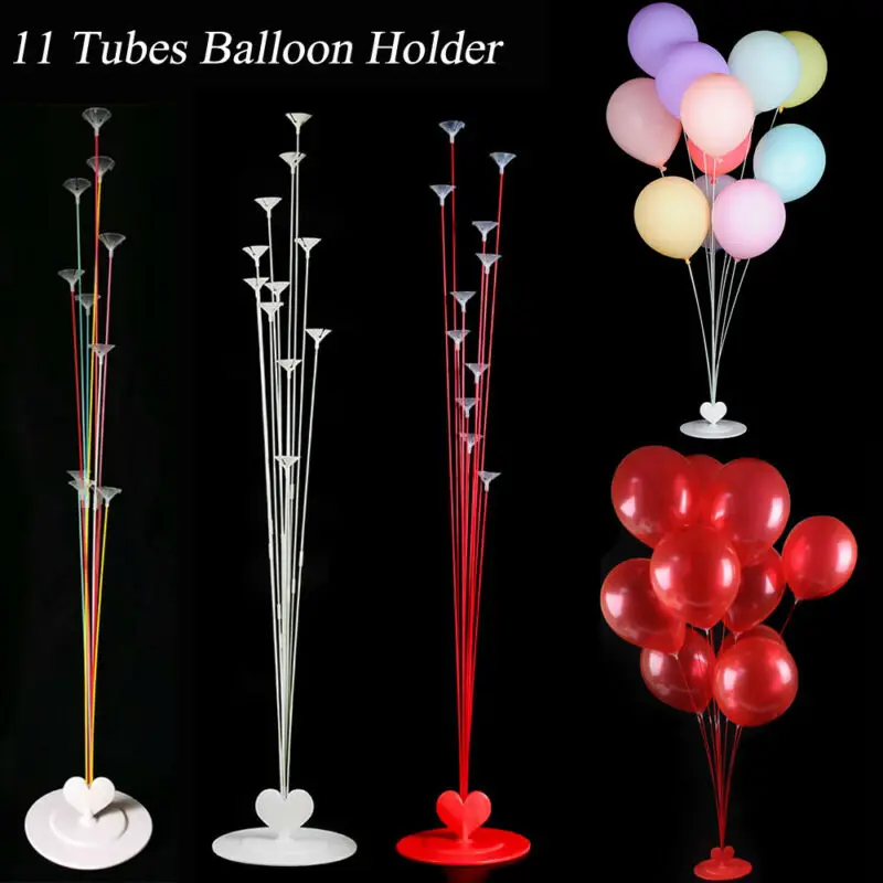Подставка для воздушных шаров 11 трубок колонна украшение вечеринки в честь Дня