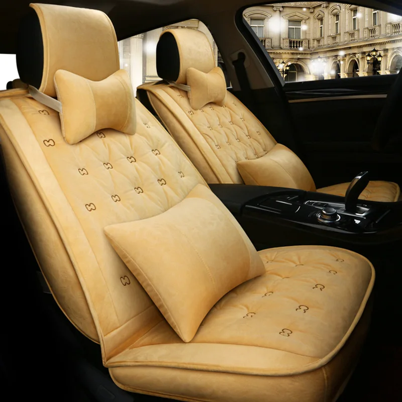 Теплый чехол для сиденья автомобиля зимняя подушка авто чехлы сидений chrysler 300c pt