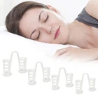 4 шт.компл. апноэ для сна анти храп зажим для носа спящий Храп Пробка устройство против храпа оборудование для сна стоп храп
