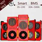 Умные BMS 4s Lifepo4 Bluetooth Lipo 4S  24S 80A  250A USB UART солнечная система хранения батарей балансир