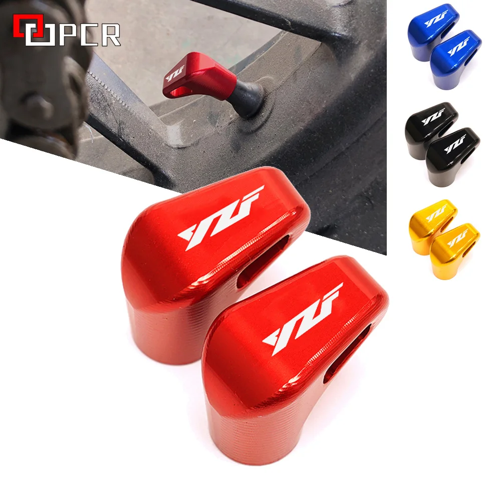 

One Pair CNC Aluminum Tyre Valve Air Port Cover Cap Motorcycle Accessories For Yamaha YZFR25 YZFR6 YZFR3 YZFR1 YZF R25 R6 R3 R1