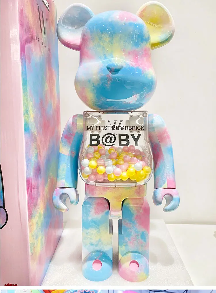 Bearbrick искусственное украшение порошок Макао UM яичный цвета зефира шоколад Qianqiu |