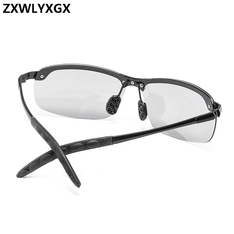 Очки-хамелеоны Мужские поляризационные фотохромные солнцезащитные для вождения