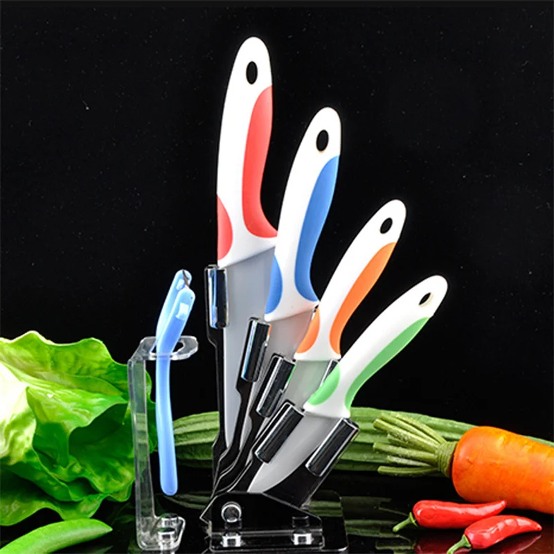 

Knife Kitchen Kitchen Items Fruit Knife Ceramic Knife Set 6 Inch 5 Inch 4 Inch 3 Inch Ceramic Blade Colorful Knife Handle