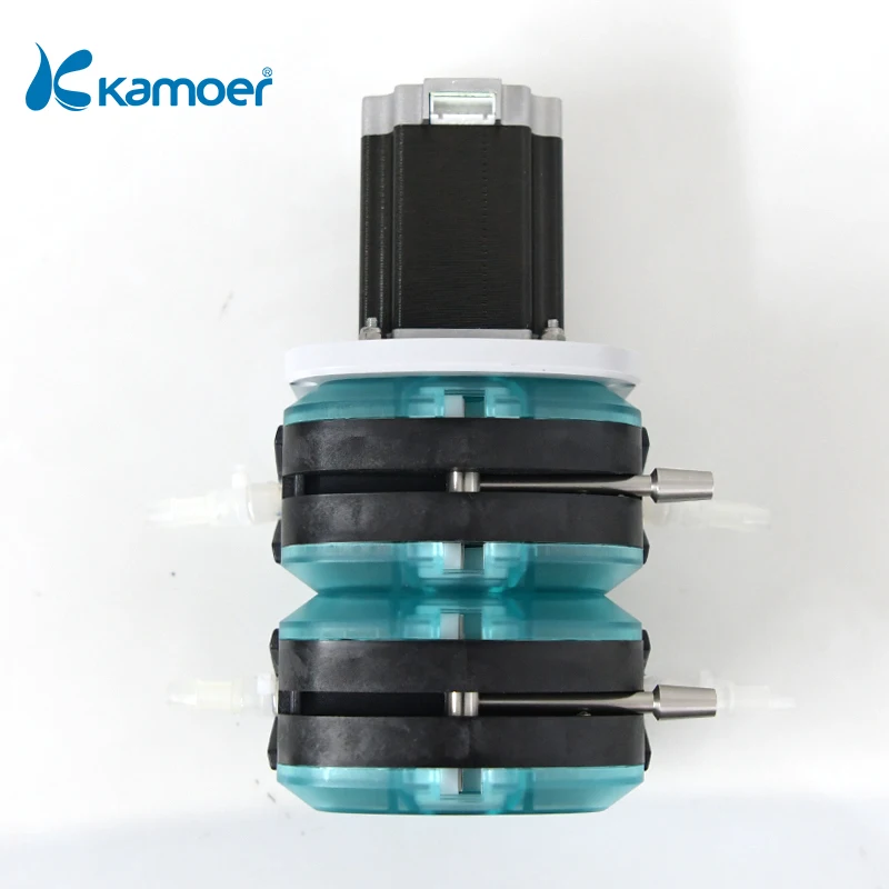 

Kamoer KKTS Multi-stage Gear Transmission Peristaltic Pump Stepper Motor For Liquid Transfer(Straight Plate and Single Head)