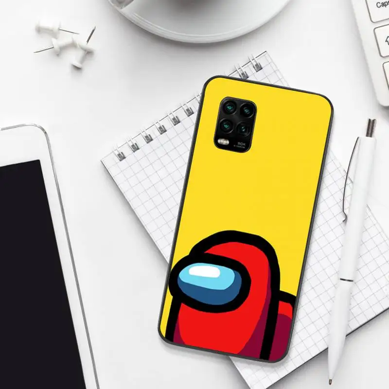 

0 Among US Black Soft Phone Case For Xiaomi 8 9 Se 10 10pro Note 2 3 10 MIX2 S MAX2 3 F1 5X