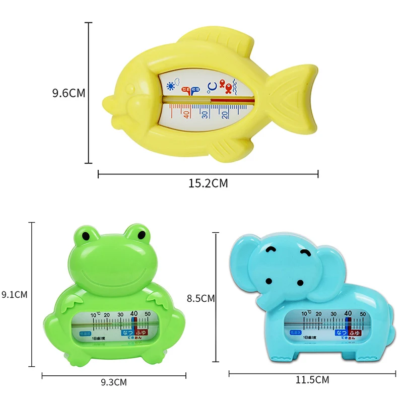 Детский пластиковый термометр для ванны с мультяшным принтом|Приборы измерения