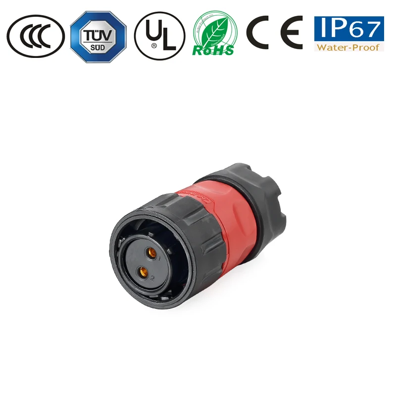 2-контактный штекер и гнездо YM20 круговой авиационный проводной панельный разъем