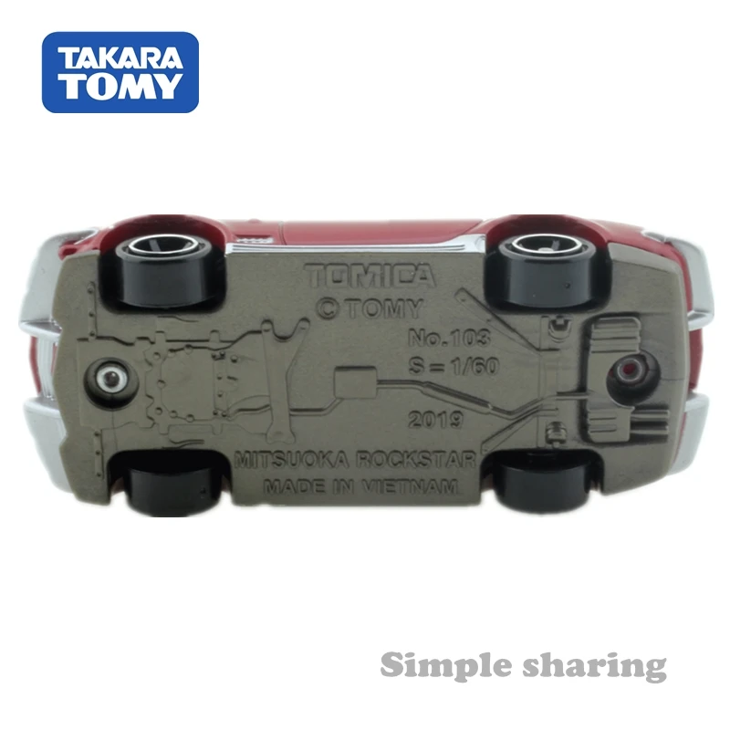 Takara Tomy Tomica No.103 Mitsuoka Rock Star брючный спортивный автомобиль 1:60 Миниатюрная модель