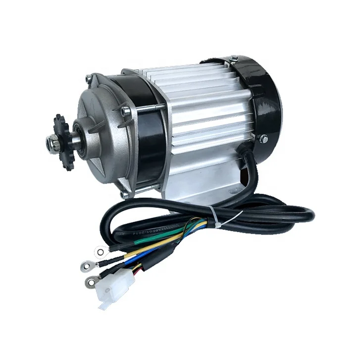 

48 volt 60V800W1000W electric three-wheel battery car DC deceleration brushless central chain motor