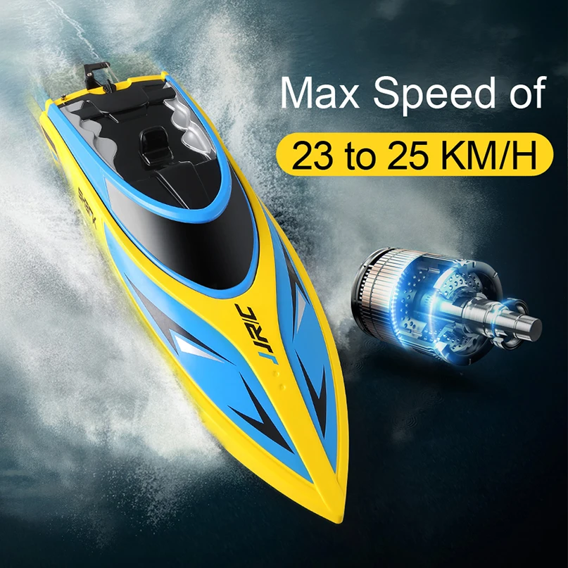 JJRC S1 Pentium/S2 Shark/S3 Latitude 2 4 GHz высокая скорость 25 км/ч RC лодка корабль скоростная 2CH