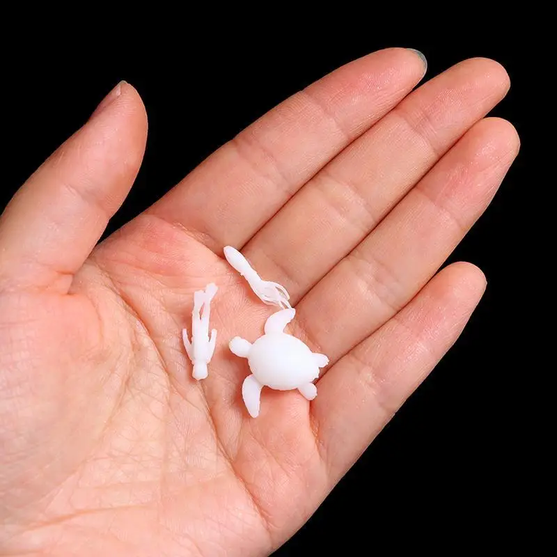 5Pcs/set Epoxy Filling Material Crystal Ocean Resin 3D Mini Jellyfish / Mushroom Modeling Jewerly Molds Tool |
