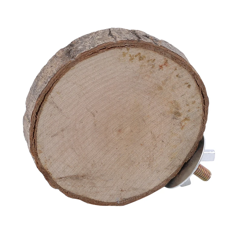 Wooden Round Squirrel Parrot Bird Cage Stand Platform Jumping Board Pet Toy New Arrival | Дом и сад