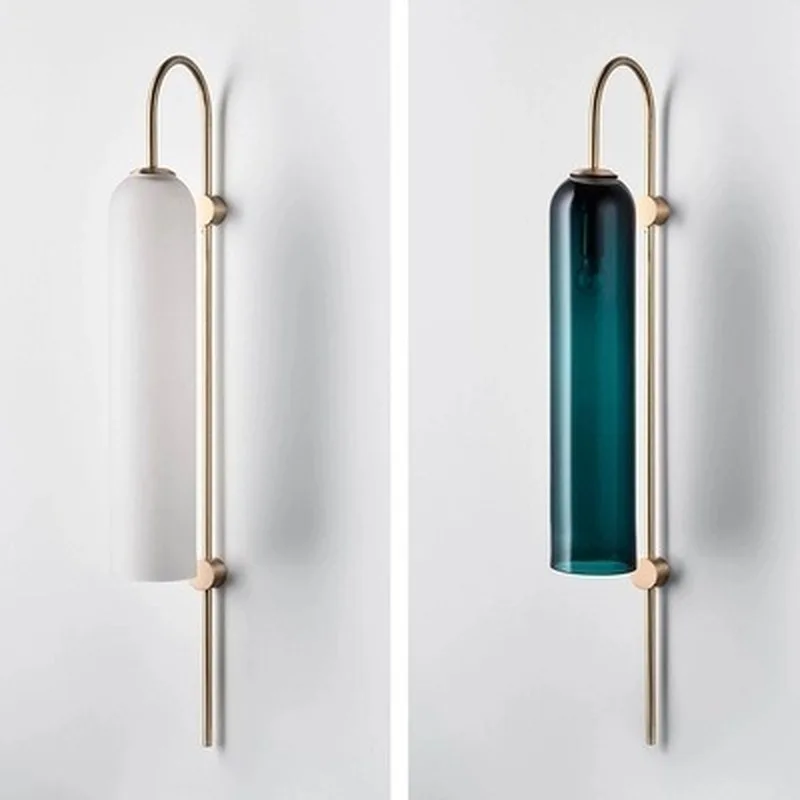 Современный настенный светильник в скандинавском стиле простой креативный из