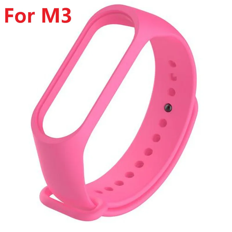 1x умный Браслет для xiaomi mi Band 3 4 спортивный ремешок часы силиконовый ремешок для xiaomi mi band 3 4 браслет mi band 4 3 ремешок - Цвет: For Xiaomi Mi Band 3
