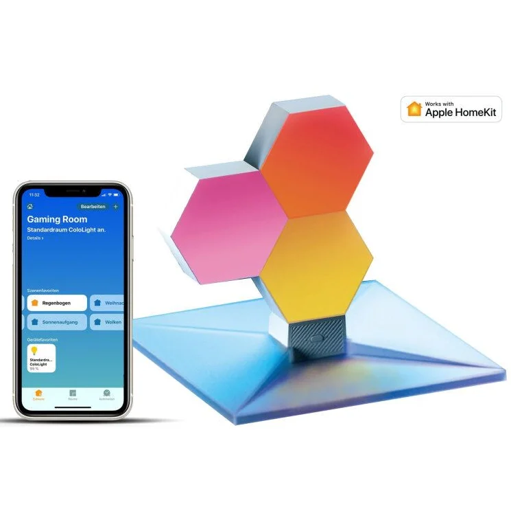 

LifeSmart светодиодный квантовый светильник умная Геометрия сборка LifeSmart Colo светильник Plus - 3 комплект
