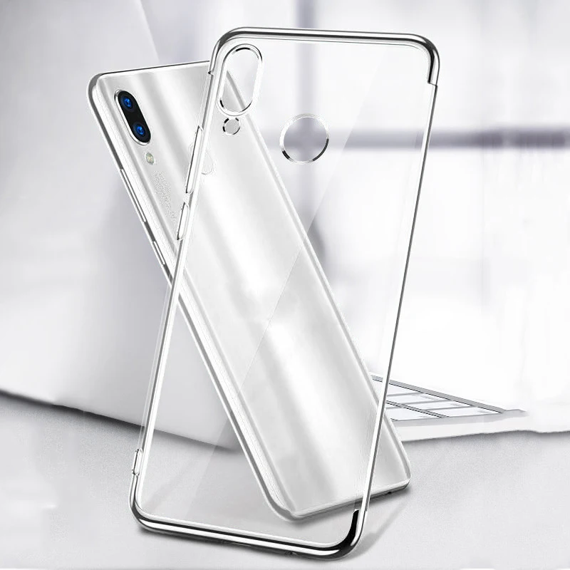 Чехол для huawei P Smart Z 6,59 дюйма роскошный качественный мягкий прозрачный чехол из ТПУ с кристаллами