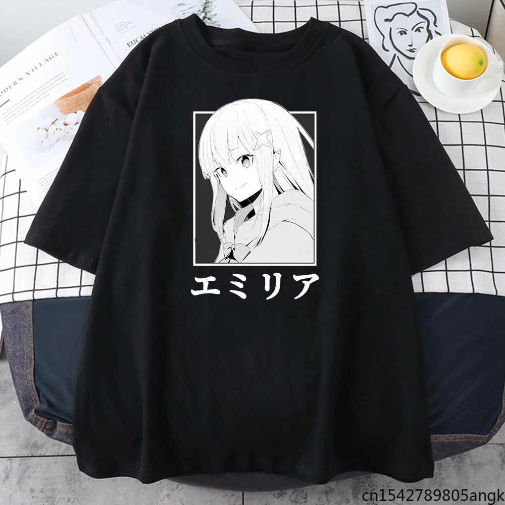 

Zero Two Print T-shirts Women Summer Tops Short Sleeve Anime Clothing Harajuku Oversized O Neck Hip Hop Female