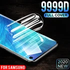 9999D полное покрытие Защитная Гидрогелевая пленка Защита экрана для Samsung S10 S20 Ultra S8 S9 Plus S10e A10 A50 A70 не стекло
