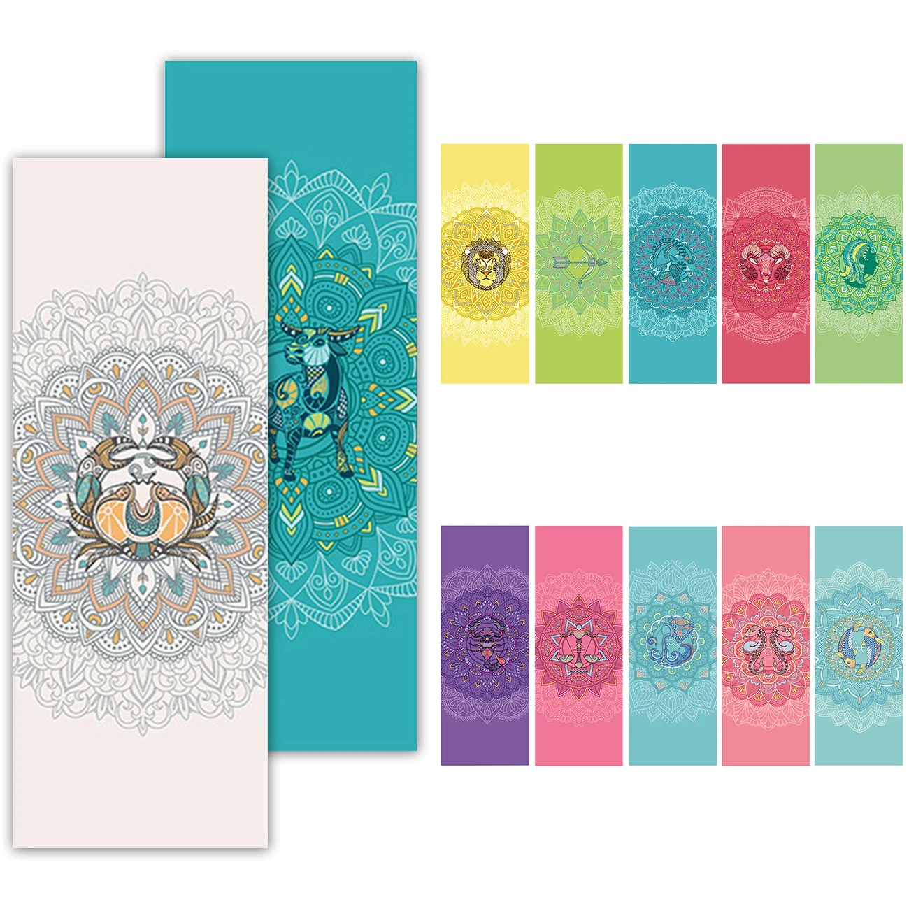 

Thick Non-slip Yoga Mat Pad for Exercise Fitness Pilates 68" x 24"